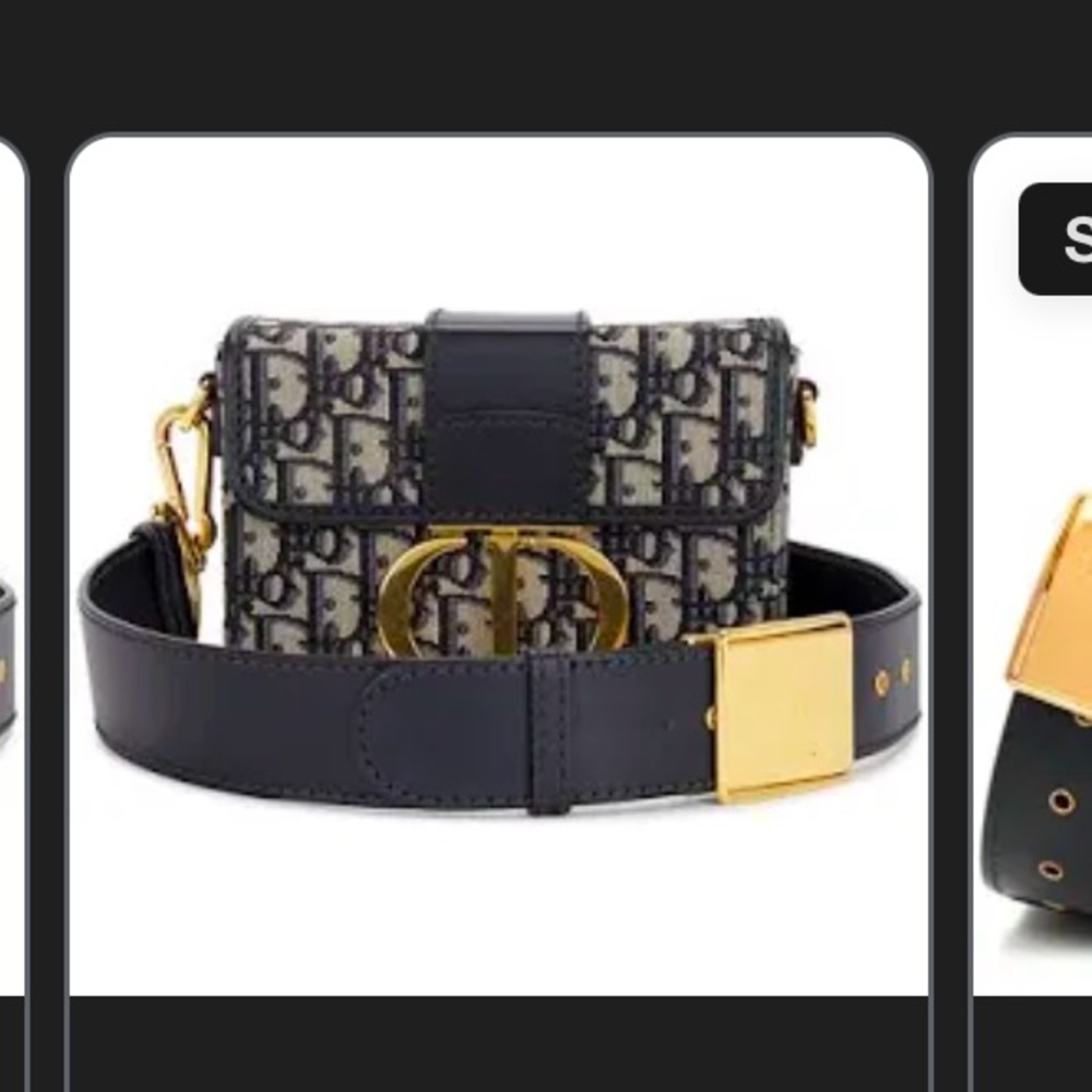 Christian Dior oblique 30 Montaigne
